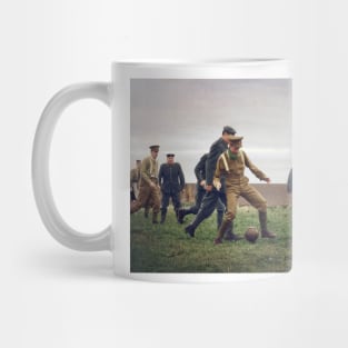 Football Christmas 1914 Mug